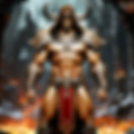 A character showcasing their power level in Diablo 2
