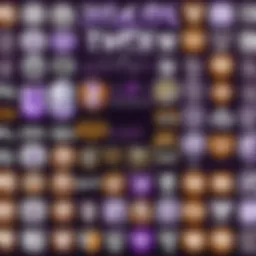 An overview of subscription tiers on Twitch with color-coded visuals.