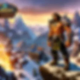 A captivating scene from World of Warcraft showcasing a diverse landscape filled with iconic features.