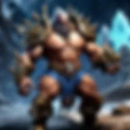 A mystical channeler casting a powerful spell in a vibrant fantasy landscape