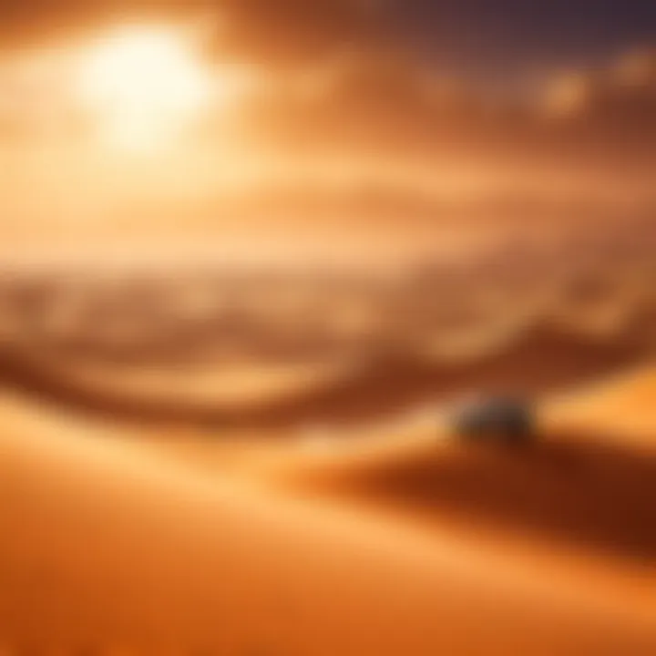 Majestic Arabian Desert Landscape