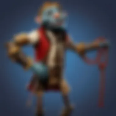 Evolutionary Journey: History of Puppetry Abstract representation of historical evolution in puppetry
