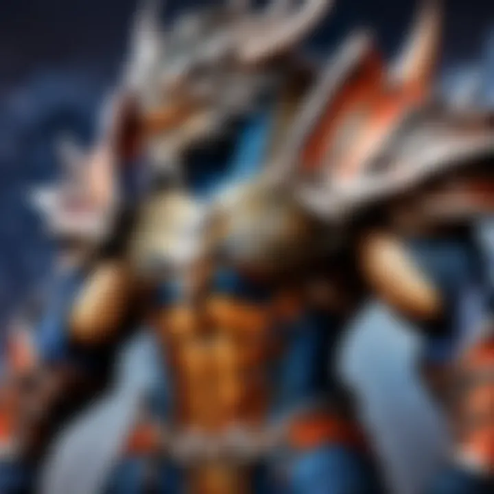 Forged Dragon Scale Armor in Blizzard Game