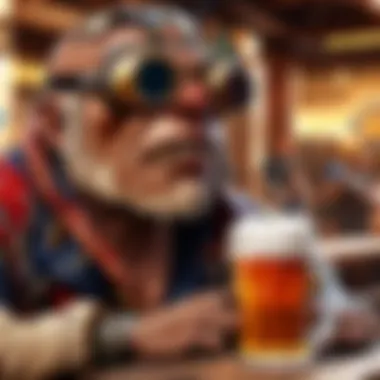 Navigating perception challenges in the Beer Goggle Game