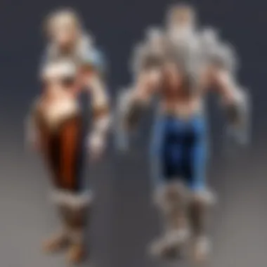 Character Evolution in Blizzard Games Illustration highlighting character evolution in Blizzard games