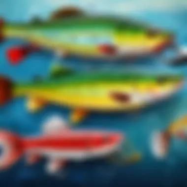 Vibrant Fishing Lures
