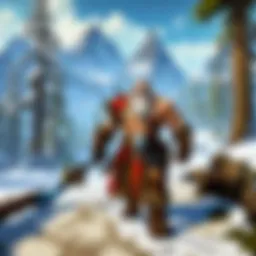Virtual landscape of Azeroth