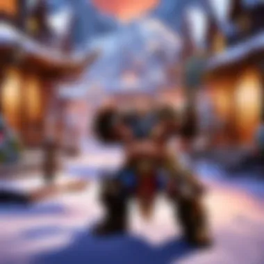 A group of players collaborating in a Blizzard game, highlighting community engagement.