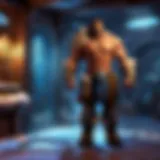 A serene gaming environment showcasing players immersed in Blizzard games, reflecting on Well Quest Living.