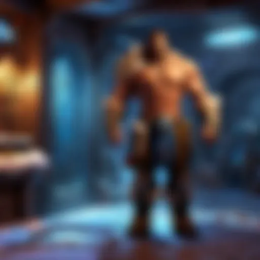 A serene gaming environment showcasing players immersed in Blizzard games, reflecting on Well Quest Living.