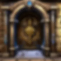 Illustration of the Vault system interface in World of Warcraft