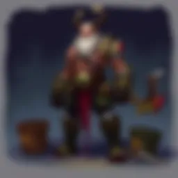 A vibrant array of TBC items displayed in a virtual marketplace