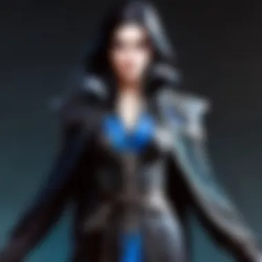 Mystical Transformation - Yennefer's Blue Sorceress Robes Mystical Transformation - Yennefer's Blue Sorceress Robes