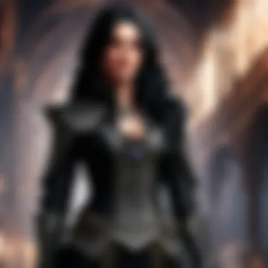 Regal Grace - Yennefer's Court Attire Regal Grace - Yennefer's Court Attire