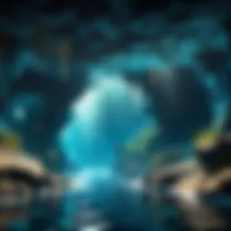 Mystical Ocean Cave Exploration